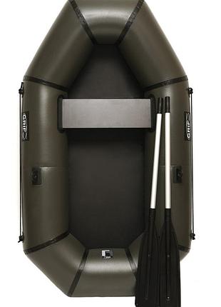 Лодка пвх надувная полутораместная grif boat gl-210