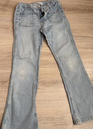 Джинси кльош zara на дівчинку 11-12 років