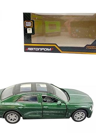 Bentley flying spur hybrid металева машинка темно-зелена реалістична модель для гри та колекції