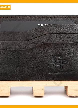 Кардхолдер cardcase коричневый grande pelle для карт и документов стильный кошелек для кредиток и визиток