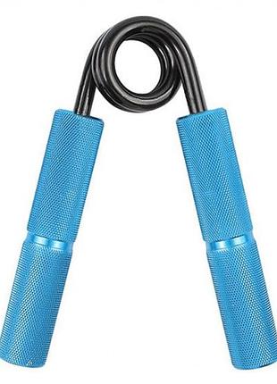 Кистьовий еспандер easyfit hand grip pro 114 кг синій (250 lb)