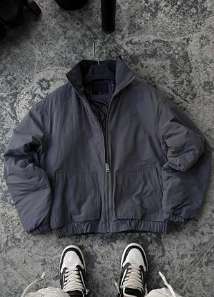 Оверсайз куртка в цвете графит 5