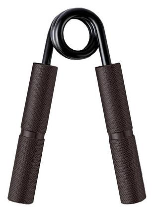 Кистьовий еспандер easyfit hand grip pro 159 кг чорний (350 lb)