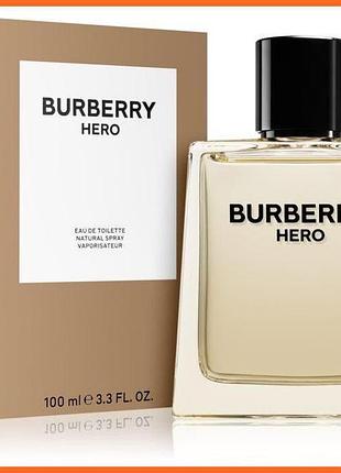 Берберри херо - burberry hero eau de toilette туалетная вода 100 ml.