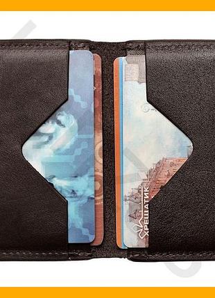 Картхолдер визитница cardcase cartolina шоколадный коричневый для документов и визиток картница для карточек