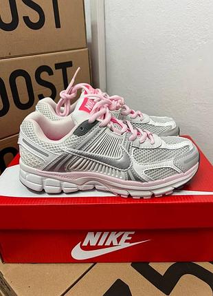 Кроссовки nike zoom vomero 5 white pink