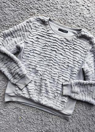 Пушистый свитшот / джемпер atmosphere "травичка" (р-р s-m)