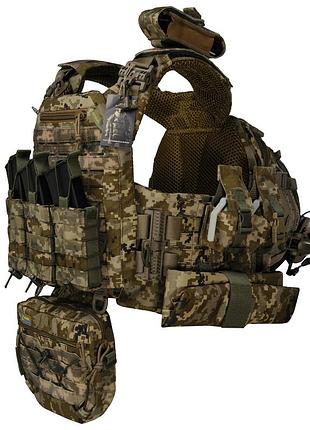 Плитоноска warmor gen 5 pro max пиксель мм14
