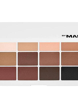 Палетка матовых теней makeup by mario master mattes® eyeshadow palette the original 12 г