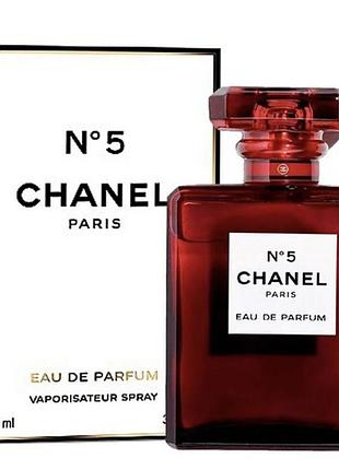 Chanel n5 red edition eau de parfum парфюмированная вода 100 ml. (шанель №5 эдишн ред еау де парфюм)
