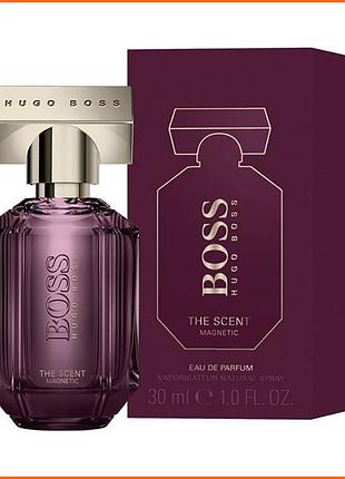 Хуго босс зе сент магнетик фо хер - hugo boss the scent magnetic for her парфюмированная вода 100 ml.
