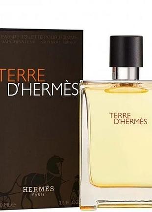 Гермес терра д’гермес - hermes terre d'hermes туалетная вода 100 ml.