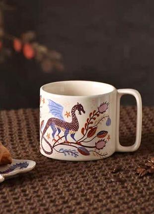 Чашка з драконом