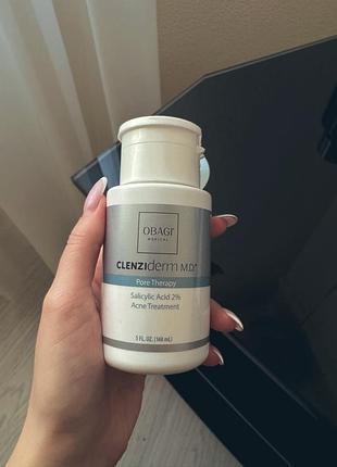 Obagi clenziderm pore therapy bha тоник 90% осталась, подходит для комбинированной и жирной кожи.