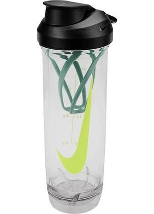 Бутылка nike tr recharge shaker bottle 2.0 24 oz желтый, зеленый, черный уни 709 мл