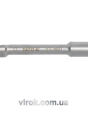 Ключ торцевой yato: тип "l" м=10 мм, l=131 мм [12/60]