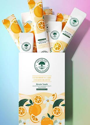 Ополаскиватель hymey's luxurious care grapefruit cleansing fruity mouthwash грейпфрут 20 шт. по 10мл