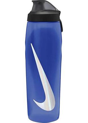 Бутылка nike refuel bottle locking lid 32 oz синий, белый, черный уни 946 мл