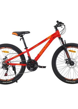 Велосипед spark flex (колеса – 24", алюминиевая рама – 11") красный
