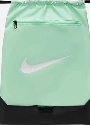 Рюкзак-мешок nike nk brsla drawstrng - 9.5 18l мятный уни 33 х 51 х 5 см