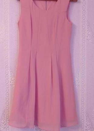 Платье нежного розового цвета1 фото