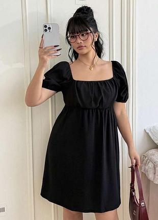 Базова чорна сукня shein xl