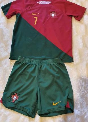 Футбольный комплект nike cristiano ronaldo #7 portugal.