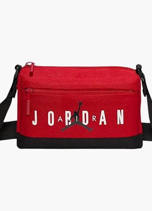 Сумка через плече jordan jam hbr crossbody bag red (sm9031-r78)