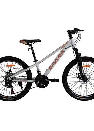 Велосипед spark ride (колеса - 24", сталева рама - 11") білий