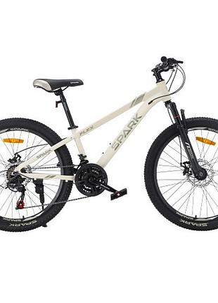 Велосипед spark flex (колеса - 24", алюминиевая рама - 11") серый
