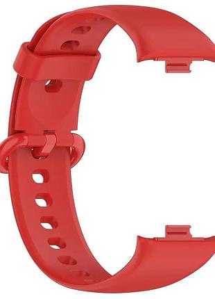 Ремешок smartera для умных часов redmi watch 4 / mi smart band 8 pro, красный