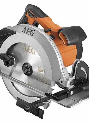 Пила дискова мережева aeg : 1.5 квт, диск ø=190/30 мм, нахил- 45°, глиб. різу- 62/47 мм-90/45°