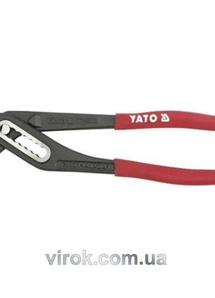 Клещи переставные yato : l=250 мм. cr-v [6/36]