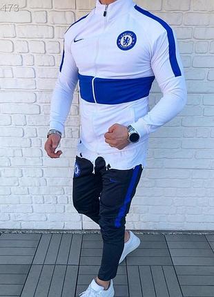 Мужской летний спортивный костюм с эмблемой fc chelsea