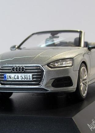 Audi a5 cabriolet, spark. 1:43 коробка и бокс. ауди a5 кабриолет