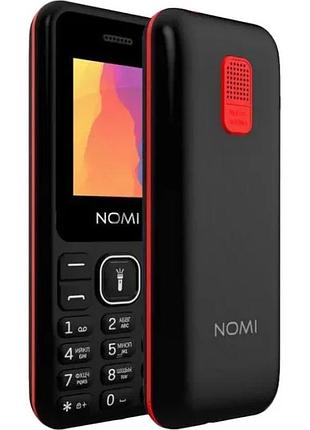 Кнопковий телефон nomi i1880 red 2