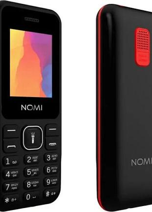 Кнопковий телефон nomi i1880 red 3
