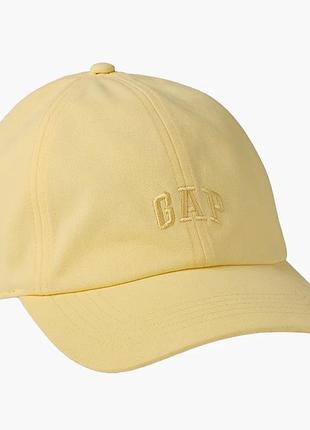 Кепка унісекс gap logo baseball hat yellow 608680131 misc