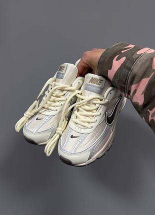 Кросівки nike initiator light cream / silver gore-tex