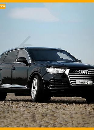 Rest металлическая модель автомобиля audi q7 1:32 инерционная машинка с открывающей дверью и звуком мотора