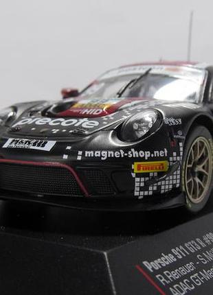 Porsche 911 gt3 r #99 2019, ixo models. 1:43 коробка и бокс. порше 911 gt3 2019