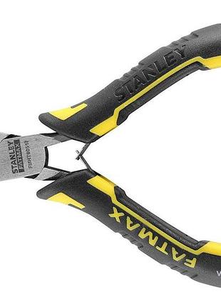 Тонкогубці-міні плоскі, подовжені stanley "fatmax" : l= 125 мм