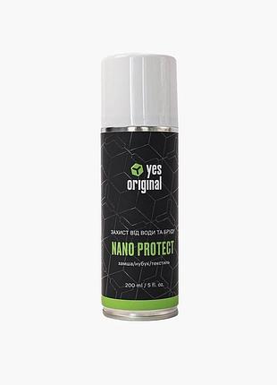 Водовідштовхувальний спрей для захисту взуття yes, original nano protector 200ml 100000-142 200 ml