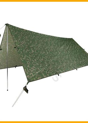 Тент wechsel tarp elements tl camo камуфляжний для туризму і полювання укриття для відпочинку
