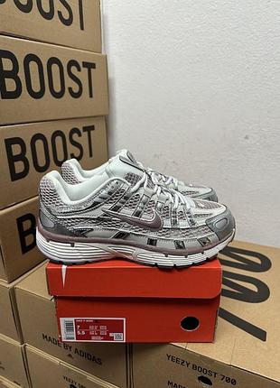 Кроссовки nike p-6000 platinum violet p6000