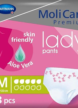 Труси поглинаючі для жінок molicare® premium lady pants 5 крапель m 8 шт/уп.