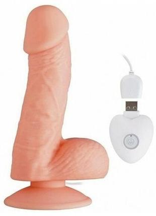 Фаллоимитатор с вибрацией usb seducer s size 4