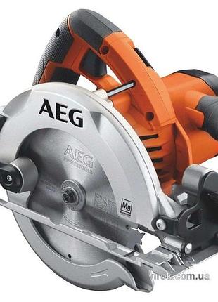 Пила дискова мережева aeg : 1.2 квт, диск ø=165/20 мм, нахил- 50°, глибина- 54 мм, в сумці dw