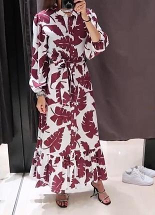 Шикарное платье zara