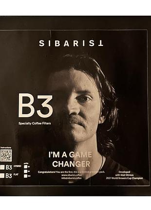 Фильтр sibarist b3 hybrid m v60 25 шт.